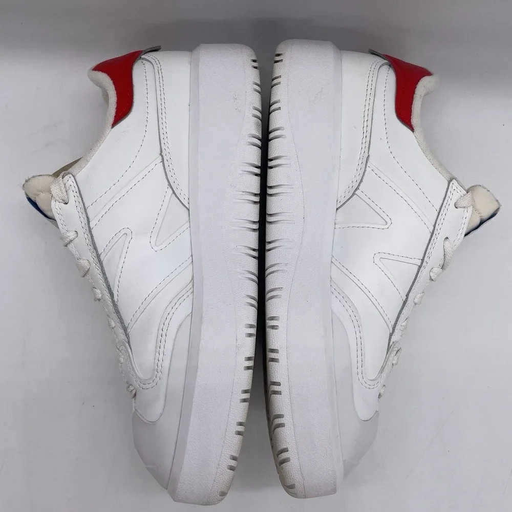 New Balance Mens 7 Shoes CT302 White True Red CT302LH Athletic Sneakers Platform